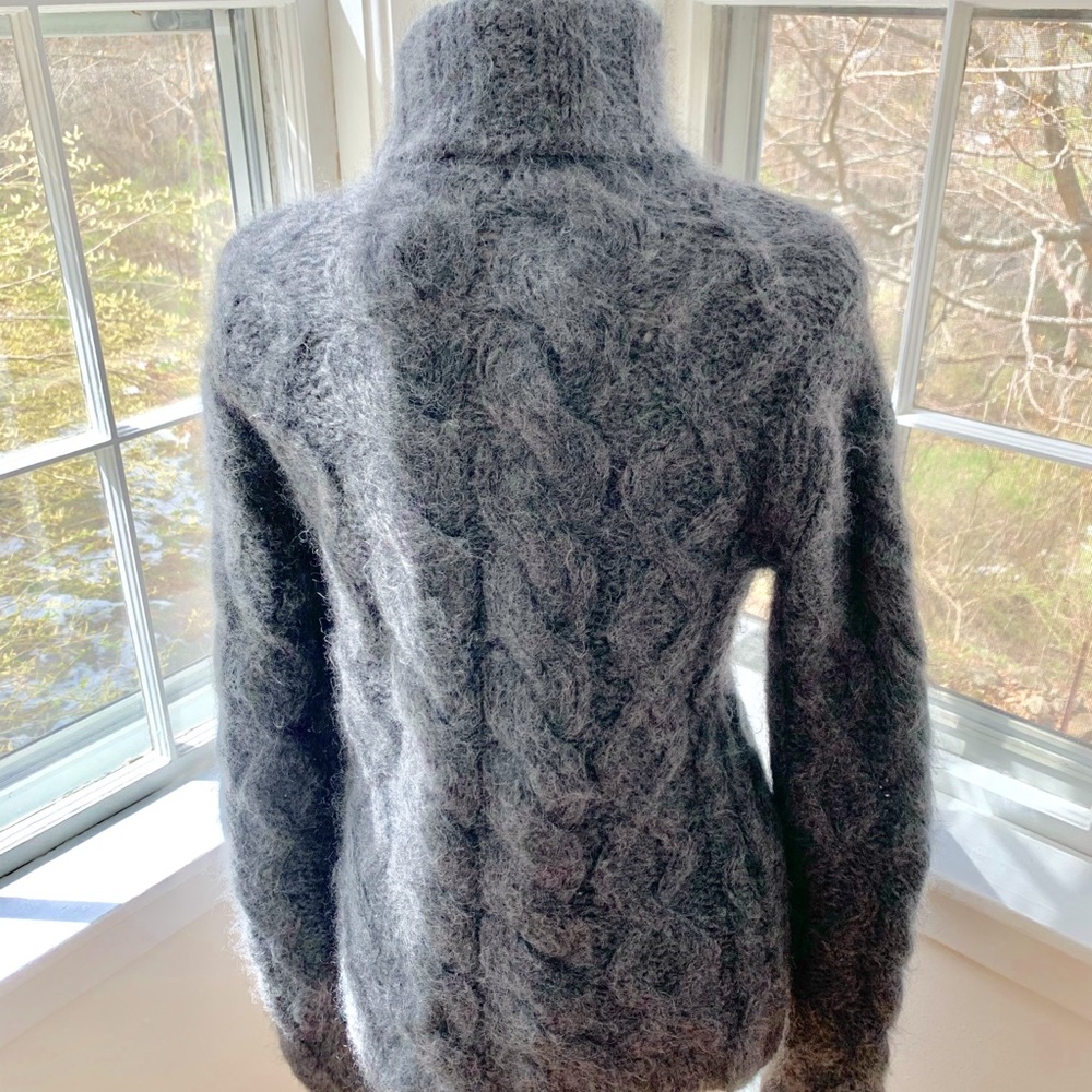 MICHAEL KORS Runway soft chunky kid mohair cables - Picture 6 of 12